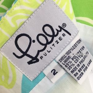 Lilly Pulitzer Skirts - Lilly Pulitzer Fish Aqua Blue & Green Print Skirt Lilly Pulitzer Skirts - Lilly Pulitzer Fish Aqua Blue & Green Print Skirt